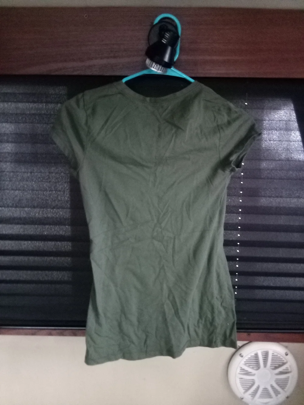 Women’s Olive Green Scoop Neck Tee